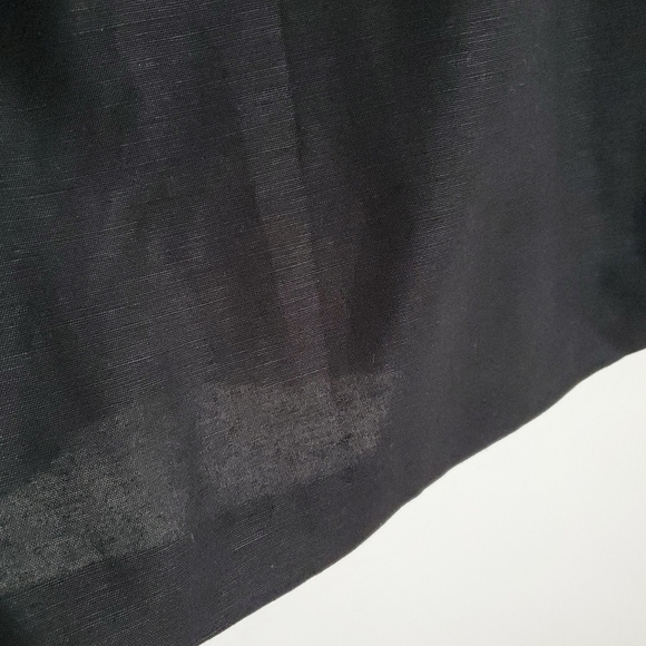 Kira | Colour block black dress - Size 6 sheath with sleeves - Picture 14 of 16